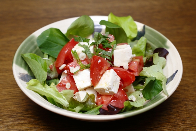 Tomato & Tofu Salad