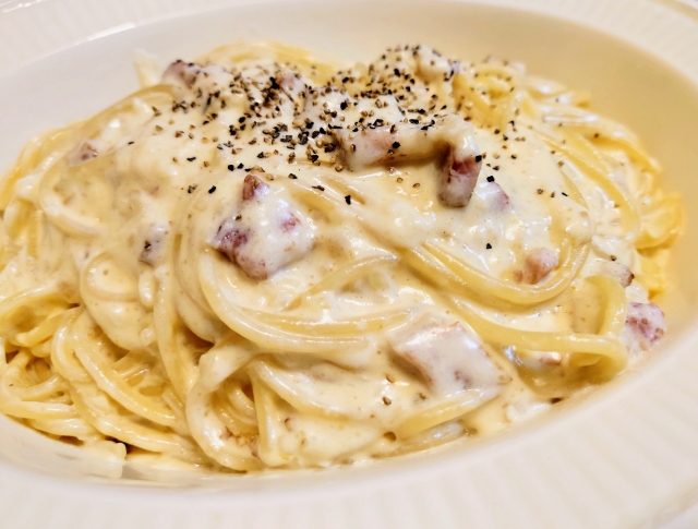 Creamy Carbonara （Japanese Style）