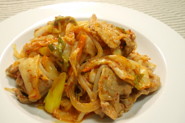 Pork Kimchi Stir-Fry (Buta Kimchi)